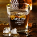 Szklanka do whisky z grawerem prezent dla taty