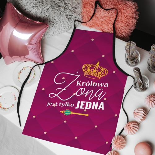 Fartuch dla żony z nadrukiem