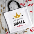 Torba Na Zakupy z Nadrukiem dla Mamy - Prezent na Dzień Matki - Jej Wysokość Mama