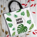 Torba Na Zakupy z Nadrukiem dla Mamy - Prezent na Dzień Matki - Super Mama