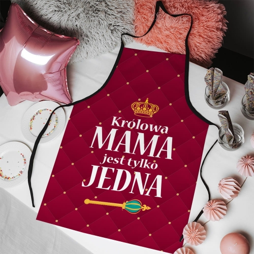 Fartuch z nadrukiem prezent dla mamy
