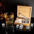 Zestaw Kamienie do Whisky i Szklanka z Grawerem - Podziękowanie dla Świadka