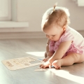 Puzzle Drewniane dla Dzieci - Puzzle z Imieniem - Układanka drewniana dla dzieci - Miś