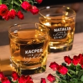 Szklanki Do Whisky z Grawerem - Prezent na Walentynki dla Par - Mr Right, Mrs. Always Right