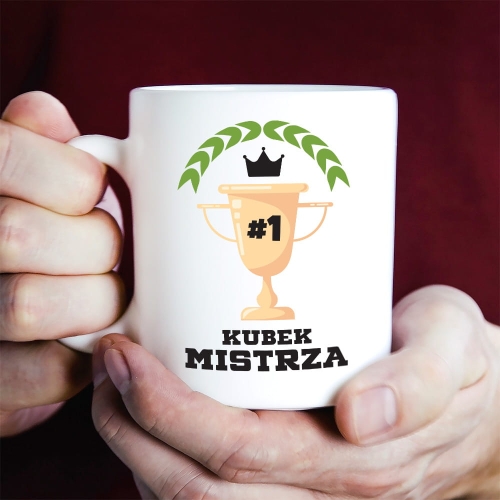 Kubek Dla Chłopaka z Nadrukiem - Kubek na Dzień Chłopaka - Kubek Mistrza