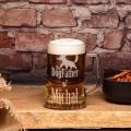 Nosidło i Kufel na Piwo z Grawerem - Prezent dla Miłośnika Psów - DogFather BeerLover