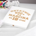 Pudełko Na Pieniądze na 18 Urodziny 18-stkę - Szkatułka na Pieniądze na Osiemnastkę  - Ostatnie 500+