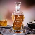 Karafka do Whisky z Grawerem - Prezent dla Miłośnika Kotów - Twój Kot Kupowałby Whisky - Łamana