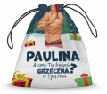 Prezent na Mikołajki - Mikołajkowy Worek Na Prezenty z Imieniem - A czy Ty Byłeś Grzeczny?