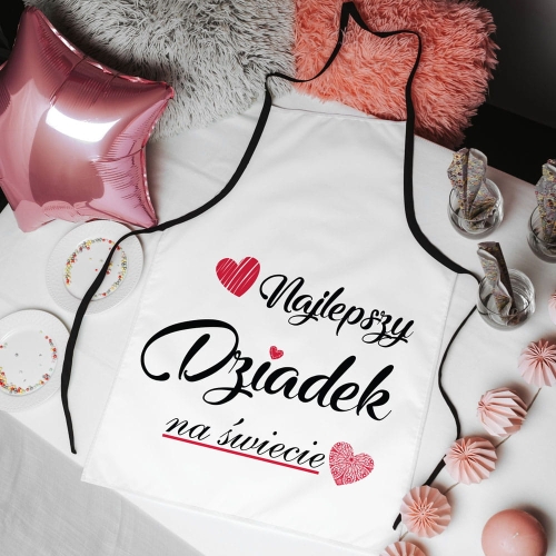 Fartuch z nadrukiem dla dziadka