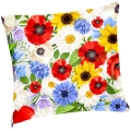 Poduszka Dekoracyjna Wildflowers - Poduszka Ozdobna z Nadrukiem