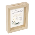 Skarbonka Drewniana Prezent na Komunię Świętą - Pamiątka Pierwszej Komunii Świętej