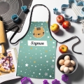 Fartuszek dla Dziecka z Imieniem - Dziecięcy Fartuszek Kuchenny z Nadrukiem - Prezent na Dzień Dziecka - Tygrysek