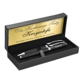 Zestaw Piśmienniczy dla Taty - Długopis i Pióro z Grawerem na Dzień Ojca - Dla Kochanego Taty