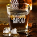Szklanka Do Whisky z Grawerem - Prezent na Wieczór Kawalerski - Na zdrowie!