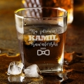 Szklanka Do Whisky z Grawerem - Prezent na Wieczór Kawalerski - Na zdrowie!