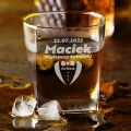 Szklanka Do Whisky z Grawerem - Podziękowanie dla Świadka - Najlepszy świadek na świecie