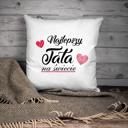 Poduszka z nadrukiem dla taty