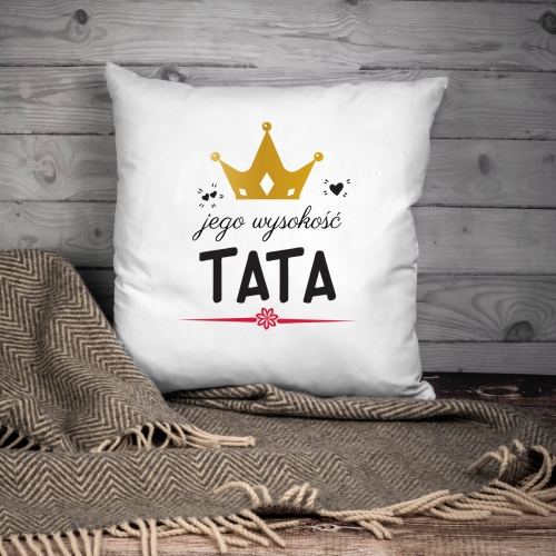 Poduszka z nadrukiem dla taty