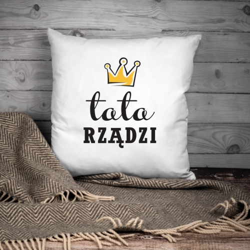 Poduszka z nadrukiem dla taty