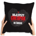 Poduszka dla Chłopaka - Prezent dla Niego na Dzień Chłopaka - Najlepszy Chłopak na Świecie