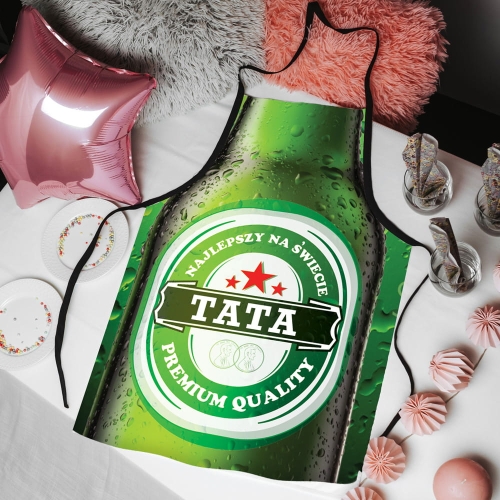 Fartuch kuchenny z nadrukiem dla taty