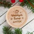 Drewniane Jojo z Grawerem na Mikołajki - Prezent  Pod Choinkę - Wesołych Świąt