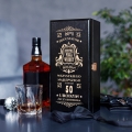 Skrzynka Czarna na Alkohol Na Urodziny - Prezent na Urodziny - Mistrz Picia Whisky