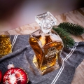 Karafka do Whisky z Grawerem - Prezent na Święta - Bardzo Wesołych Świąt - Łamana