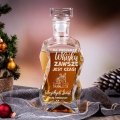 Karafka do Whisky z Grawerem - Prezent na Święta - Na Likierek Zawsze Jest Czas - Łamana