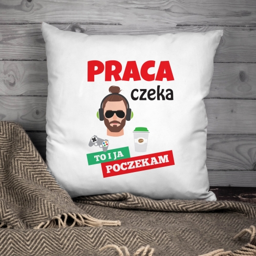 Poduszka z nadrukiem dla chłopaka