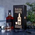 Skrzynka na Alkohol z Grawerem -  Prezent na Andrzejki na Imieniny - Zapasy Na Ciężkie Czasy