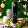 Kubek Termiczny z Grawerem - Kubek Świąteczny - Prezent na Święta - Merry Christmas - Zamykany