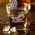 Szklanka Do Whisky z Grawerem - Prezent dla Cukiernika - Małe co nieco