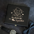 Ramka na Zdjęcie dla Dziadka - Pierwszy Dzień Dziadka - Prezent dla Dziadków - Dla Kochanego Dziadka Postać - Czarne