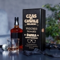 Skrzynka na Alkohol z Grawerem -  Prezent dla Informatyka - Czas Na Chwilę Relaksu Świra Komputerowego - W podziękowaniu Za Pomoc