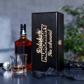 Skrzynka na Alkohol z Grawerem -  Prezent dla Budowlańca - Relaks Murowany - Na zdrowie!