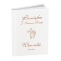 Biblia Prezent na Komunię Świętą - Pamiątka Pierwszej Komunii Świętej - Krzyżyk