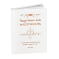 Biblia Prezent na Komunię Świętą - Pamiątka Pierwszej Komunii Świętej - Krzyżyk i Listki
