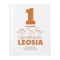Baśnie Prezent na Urodziny - Pamiątka Na Roczek Książka Dla Dziecka - Pierwsza Książeczka - Dinozaury