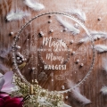 Szklana Patera na Ciasto Tort z Grawerem dla Mamy - Prezent na Dzień Matki - Magia Dzieje się w Kuchni Mamy