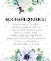 Zaproszenie na ślub dla rodziców w pudełku z grawerem treść
