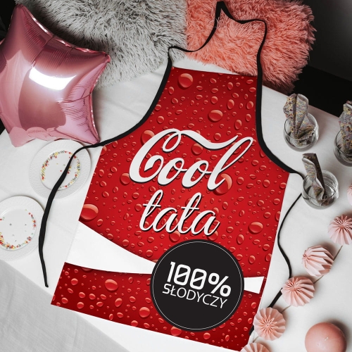 Fartuch kuchenny z nadrukiem dla taty