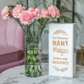 Wazon z Grawerem w Skrzynce dla Mamy - Prezent na Dzień Matki - Najlepsza Mama na Świecie
