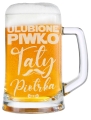 Kufel z Grawerem Do Piwa dla Taty - Prezent na Dzień Ojca - Ulubione Piwko Taty