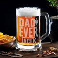 Kufel z Grawerem Do Piwa dla Taty - Prezent na Dzień Ojca - The Best Dad Ever