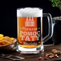 Kufel z Grawerem Do Piwa dla Taty - Prezent na Dzień Ojca - Pierwsza Pomoc Taty