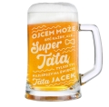 Kufel z Grawerem Do Piwa dla Taty - Prezent na Dzień Ojca - Tylko Ty