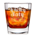 Szklanka Do Whisky z Grawerem dla Taty - Prezent na Dzień Ojca z Imieniem - Whisky Taty