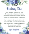 Podziękowanie Dla Taty - Prezent na Dzień Ojca - Dziękuję za...